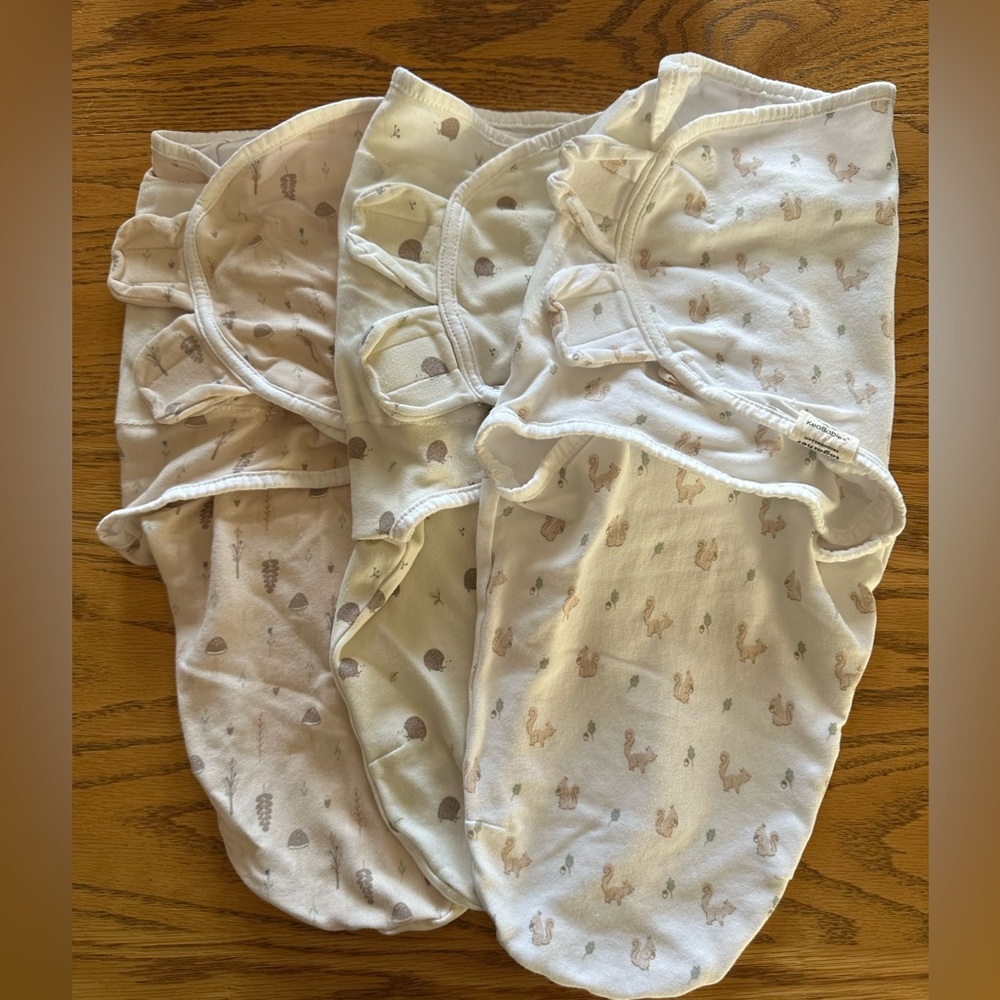 4 Baby Swaddle Wraps